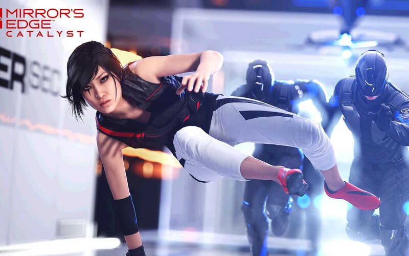 Mirror's Edge Catalyst action scene
