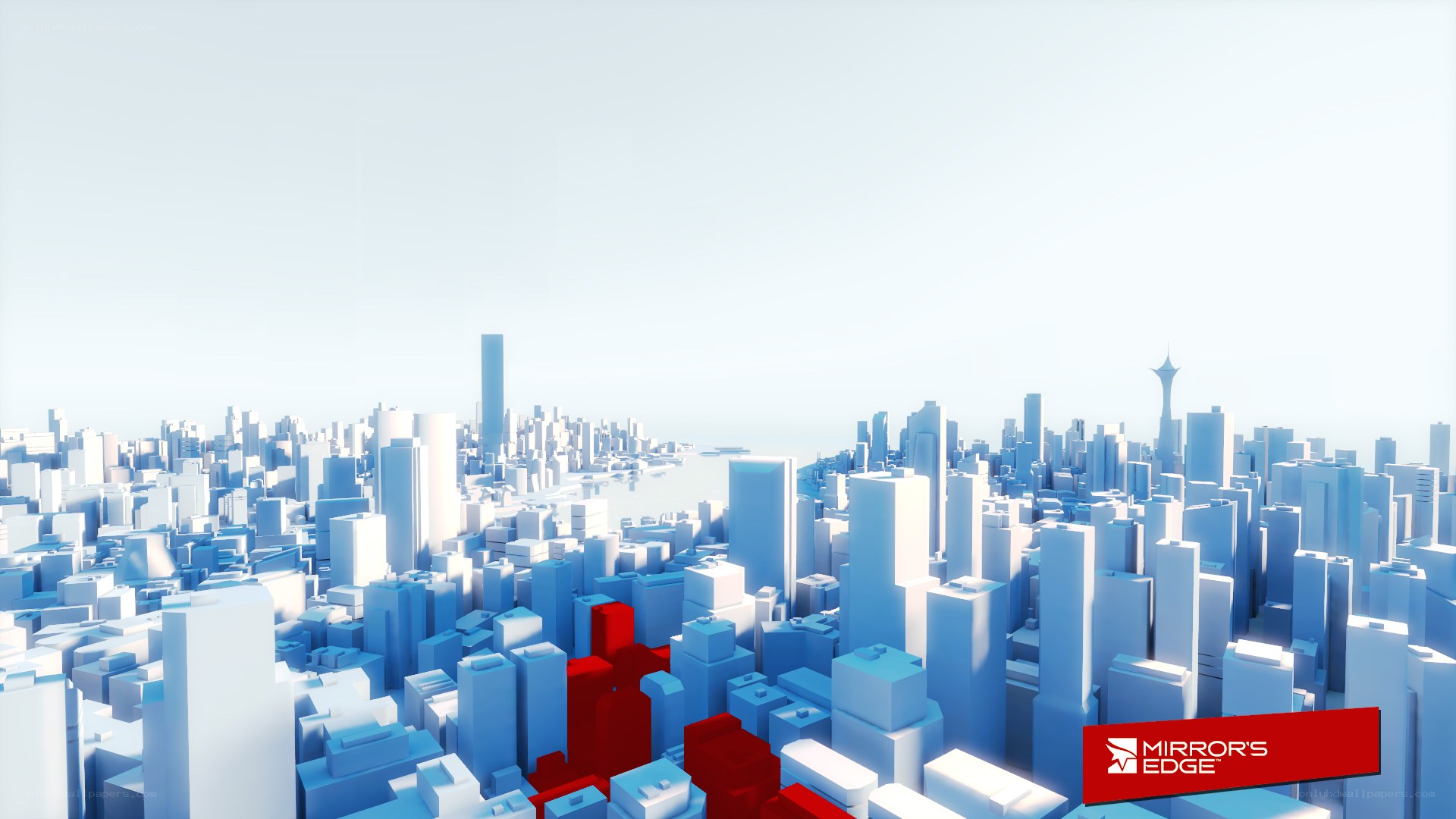 Mirror's Edge cityscape