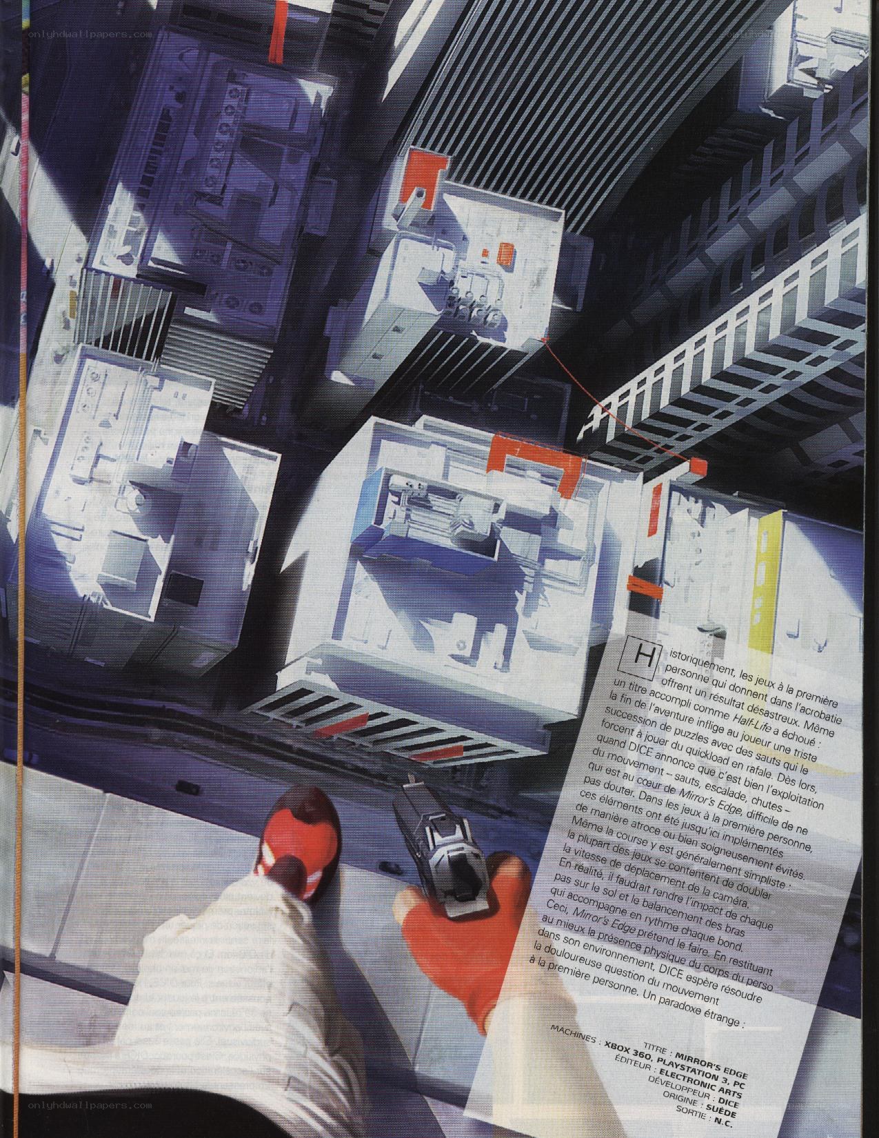 Mirror's Edge game cover art