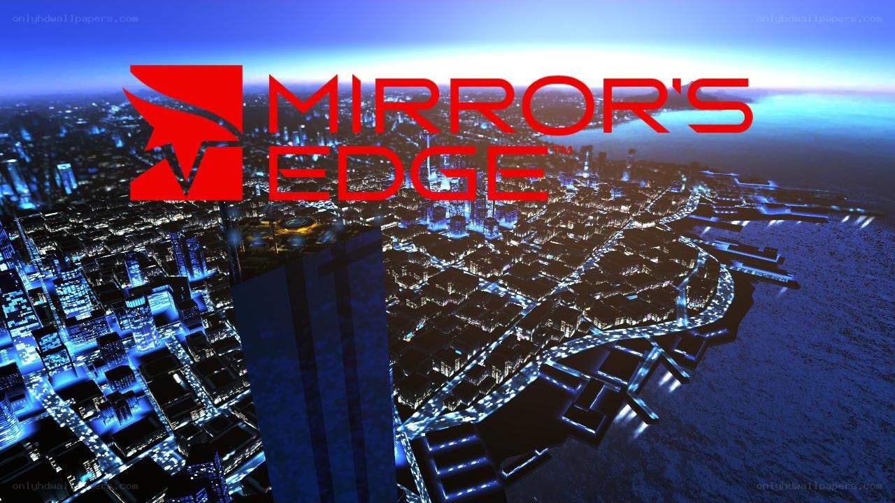 Mirror's Edge title screen