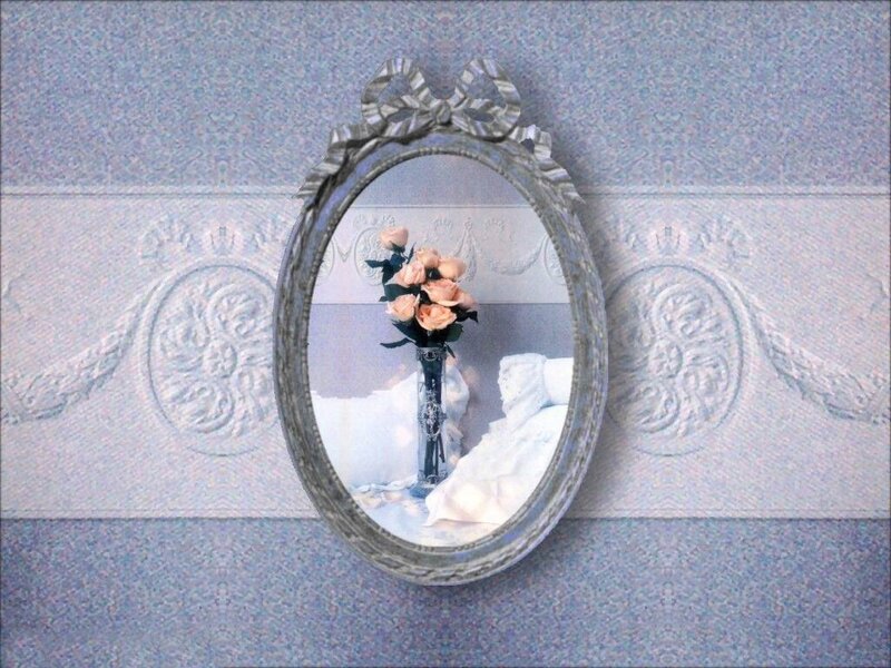 Mirror with Roses
