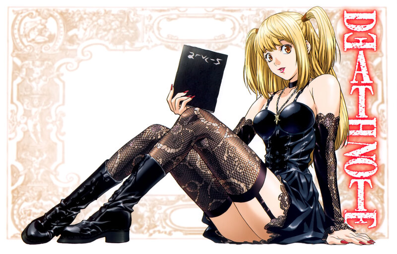 Misa Amane with Death Note