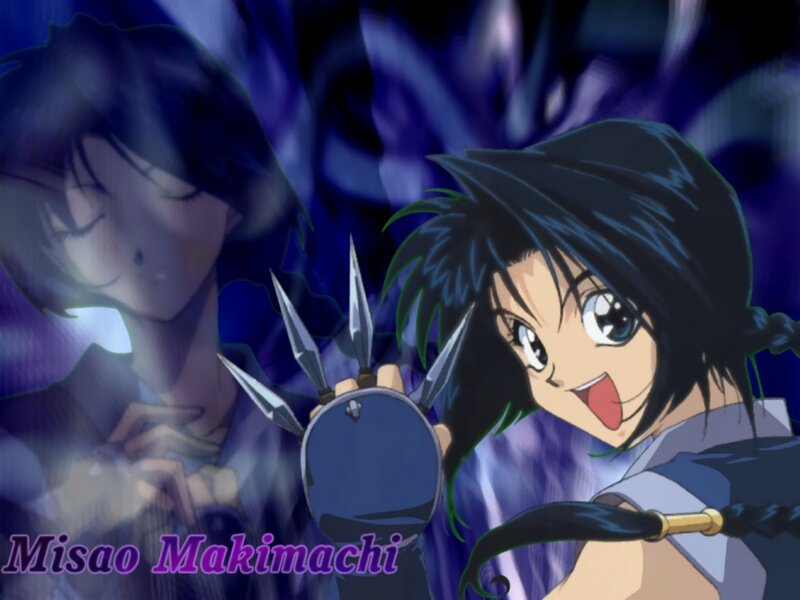 Misa Makimachi with claws