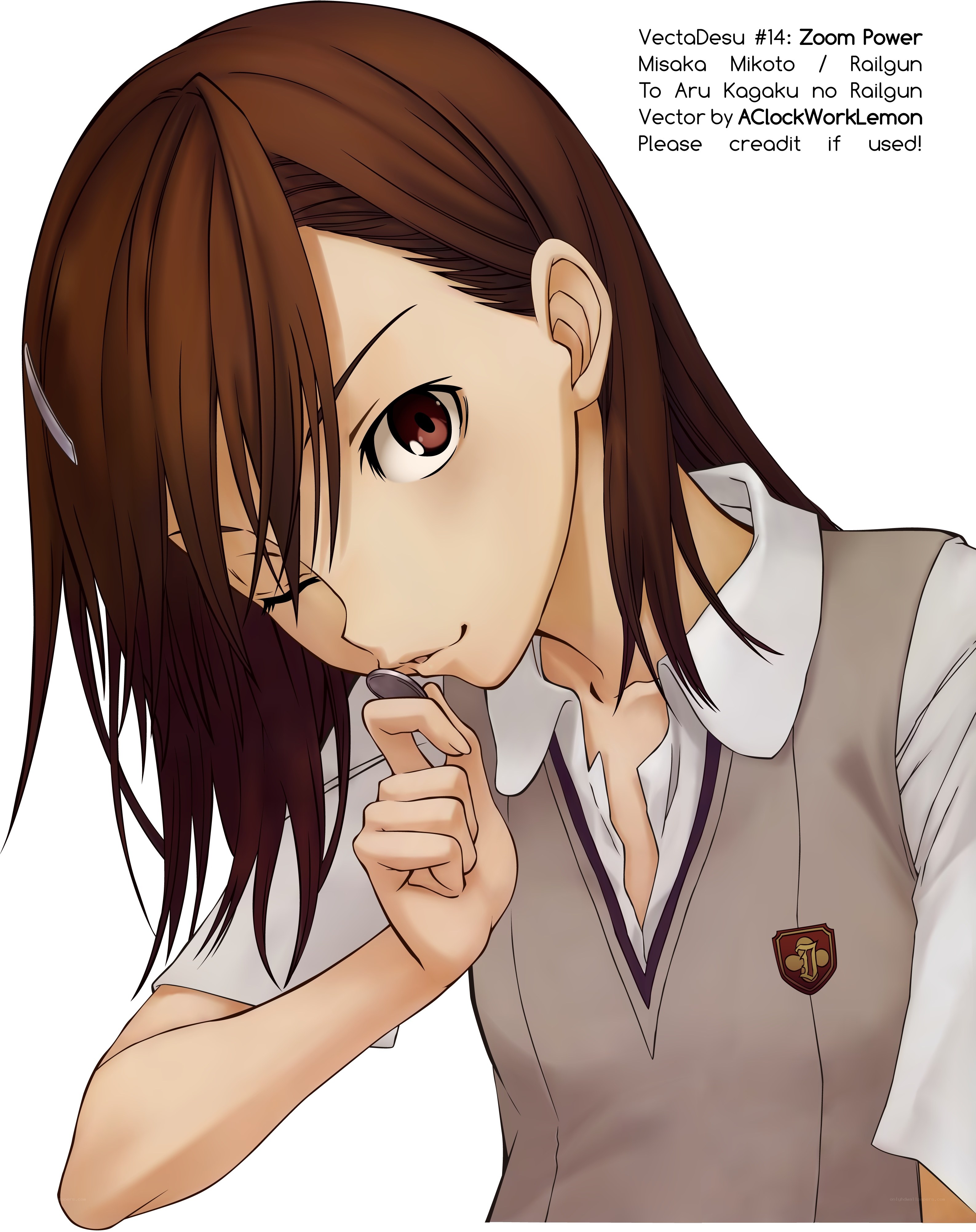 Misaka Mikoto character art