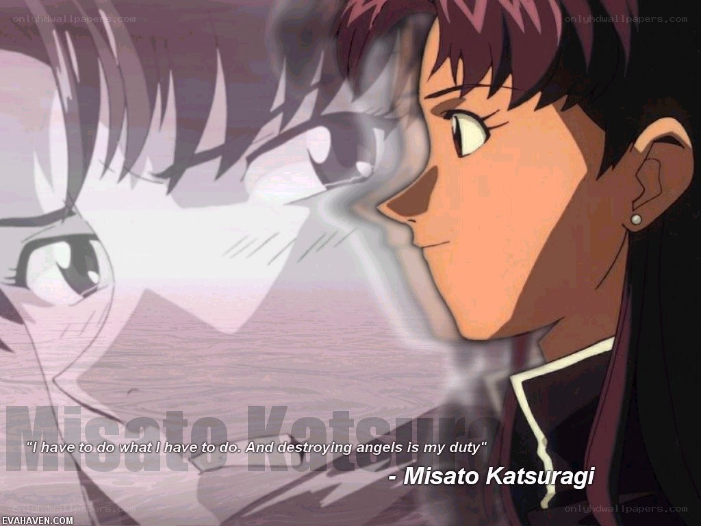 Misato Katsuragi quote