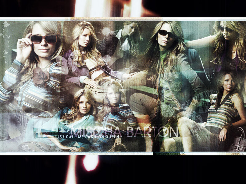 Mischa Barton fashion collage