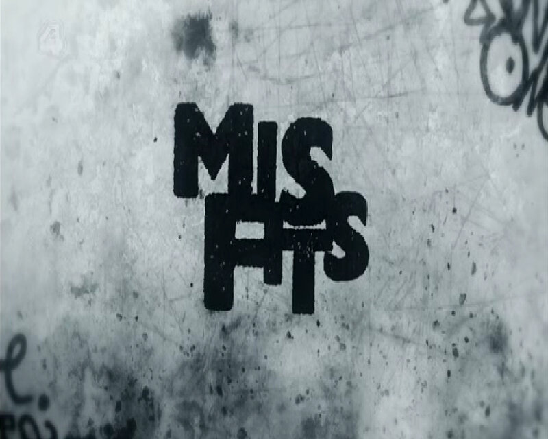 Misfits logo on textured background