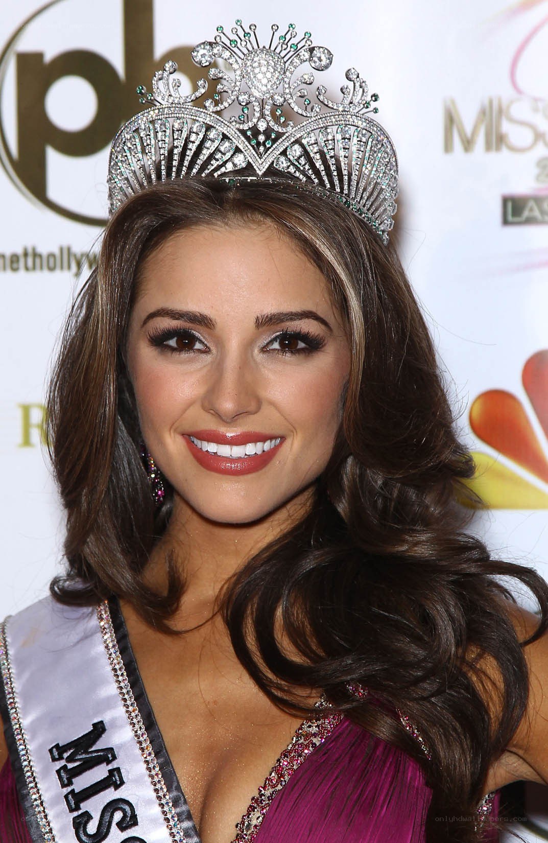 Miss USA contestant smiling