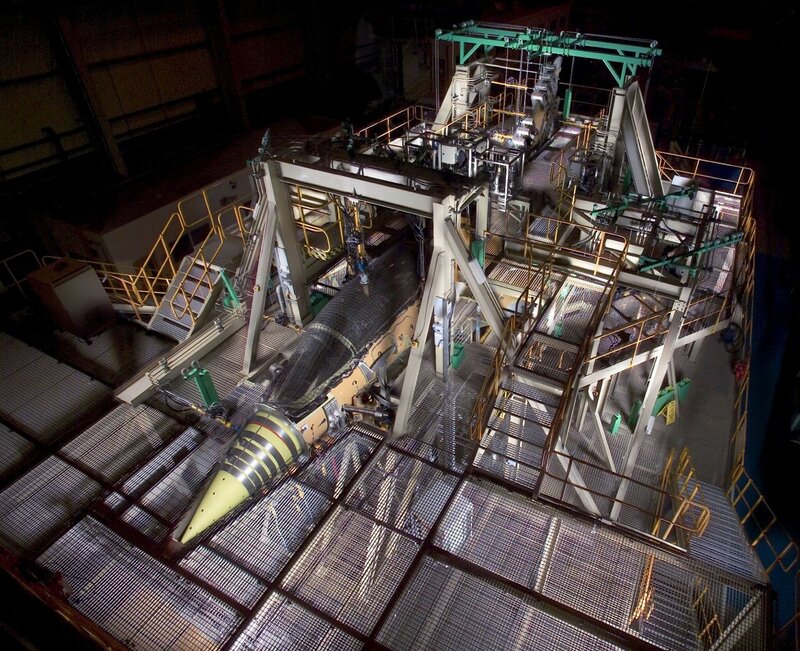 missile assembly in factory