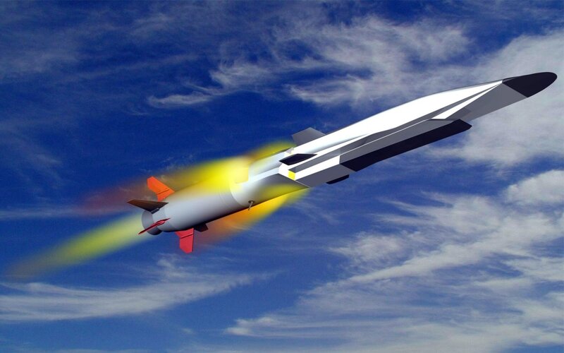 missile in flight