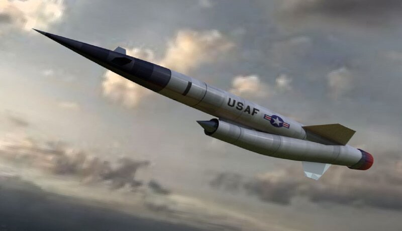 Missile in Flight — Gray