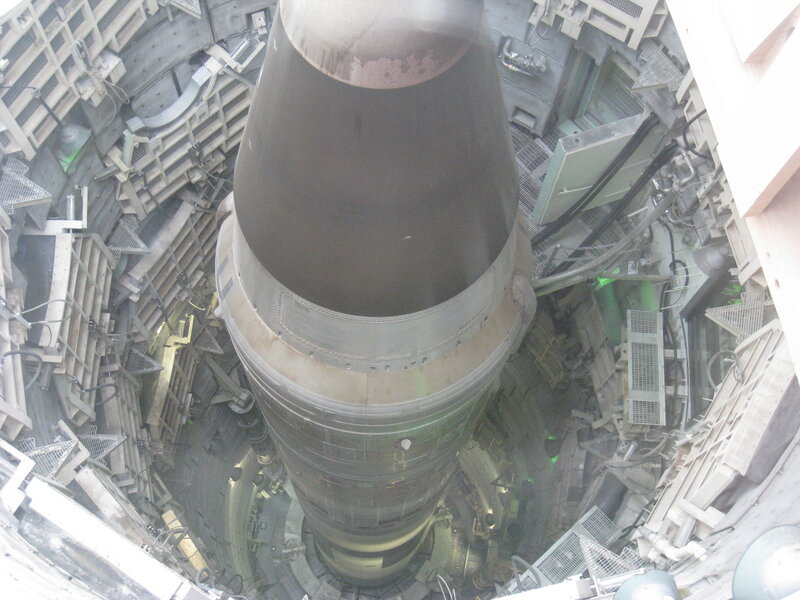 Missile in Silo — Gray, Industrial
