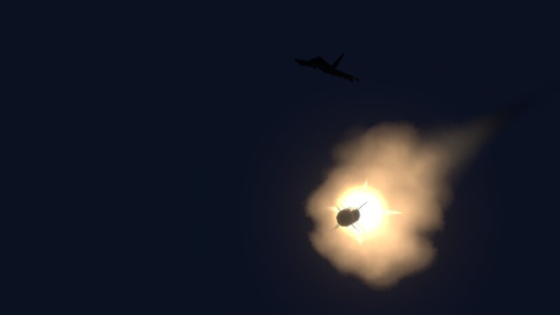 Missile Launch from Aircraft