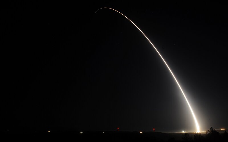 Missile Launch Trajectory