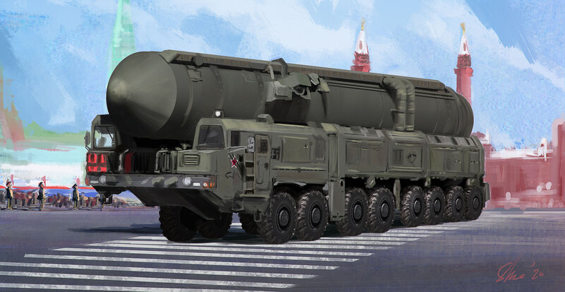 Missile Launcher Truck