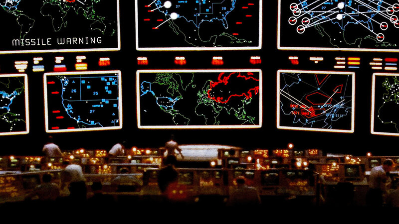 Missile warning control room