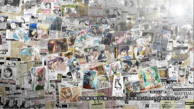 Missing person posters collage
