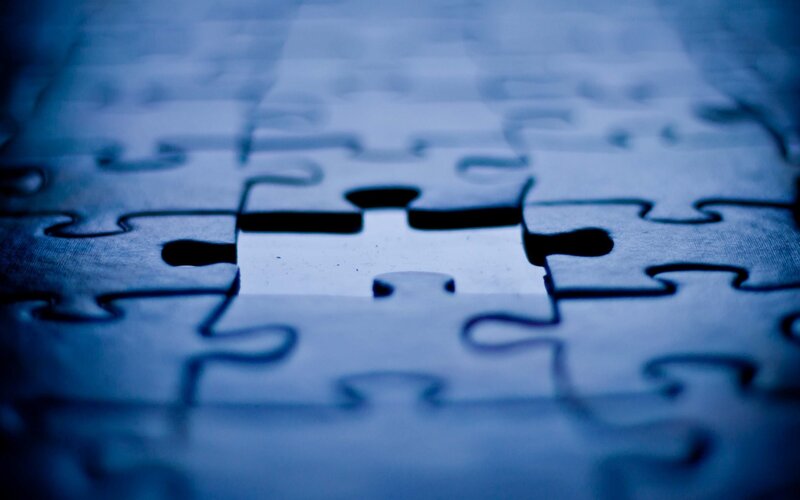 Missing puzzle piece