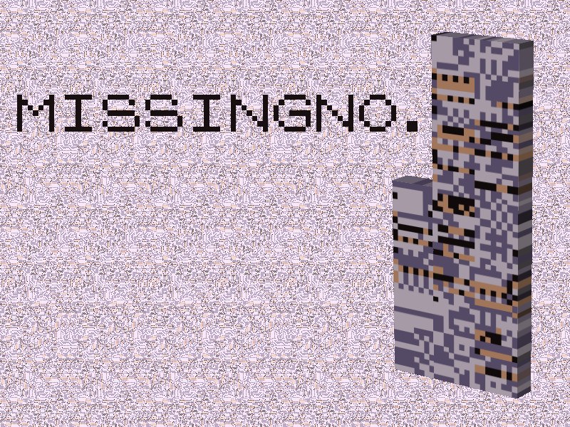 Missingno glitch in Pokémon