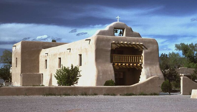 Mission church in New Mexico