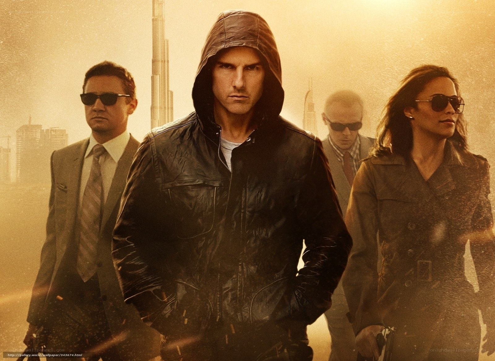 Mission: Impossible cast in Dubai