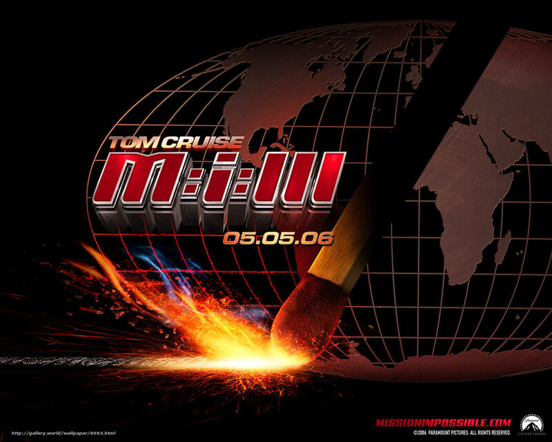 Mission Impossible III poster