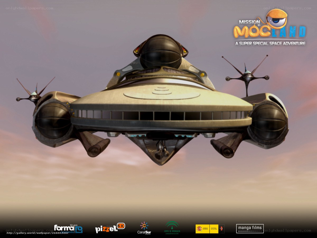Mission in Mocland spaceship