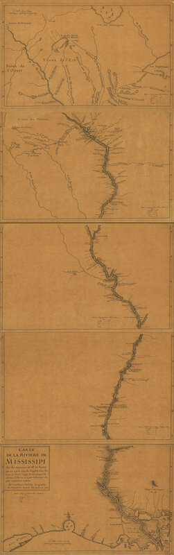 Mississippi River map