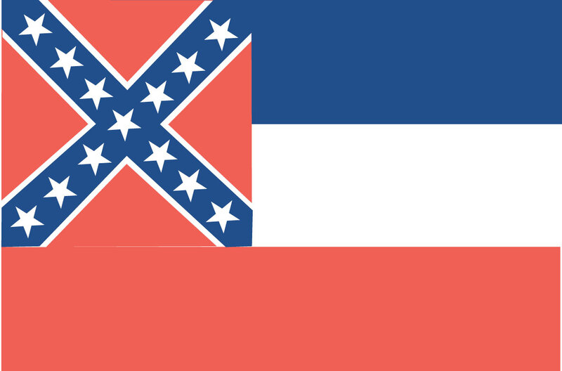 Mississippi State Flag — Blue