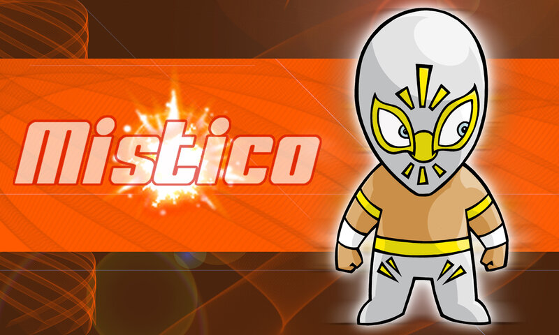 Mistico luchador character