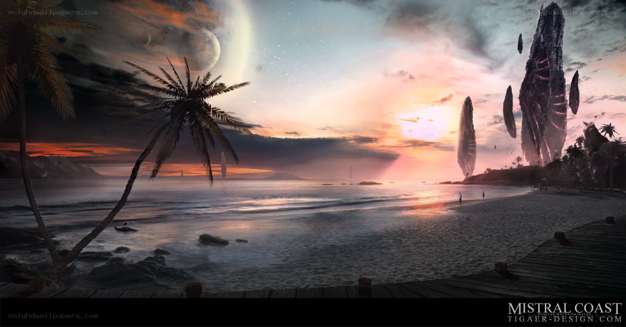 Mistral Coast Sunset