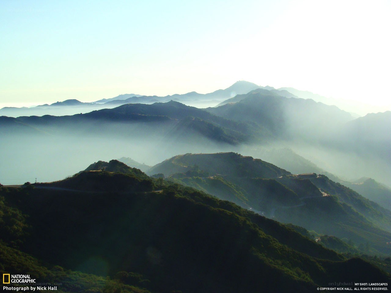 Misty Mountains at Dawn