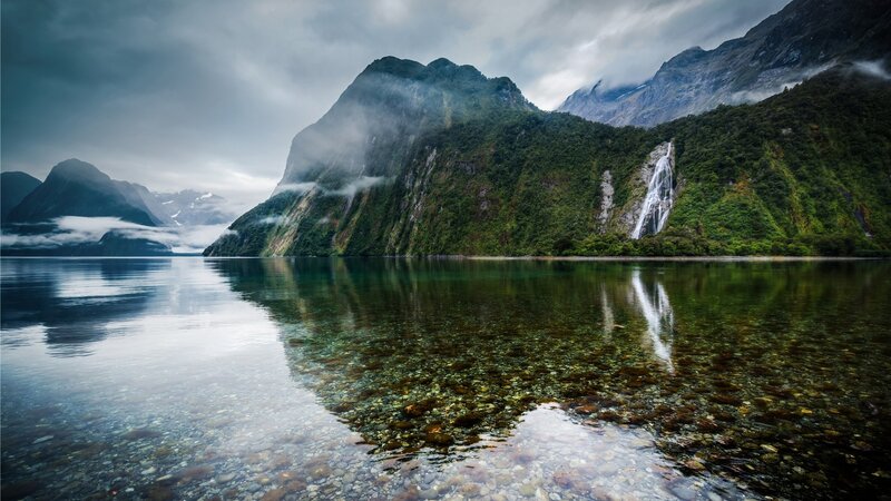 Mitre Peak and Milford Sound