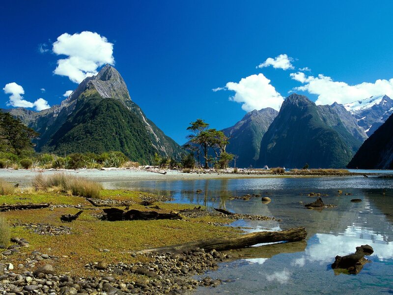 Mitre Peak and Milford Sound