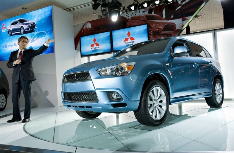 Mitsubishi car presentation
