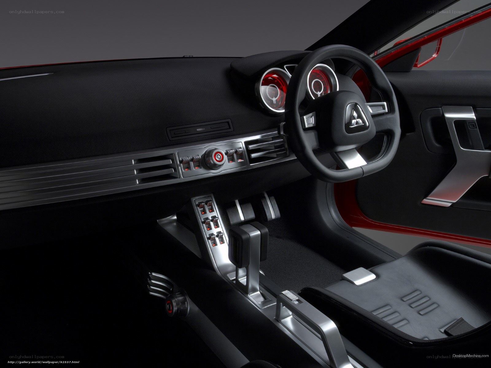 Mitsubishi concept car interior