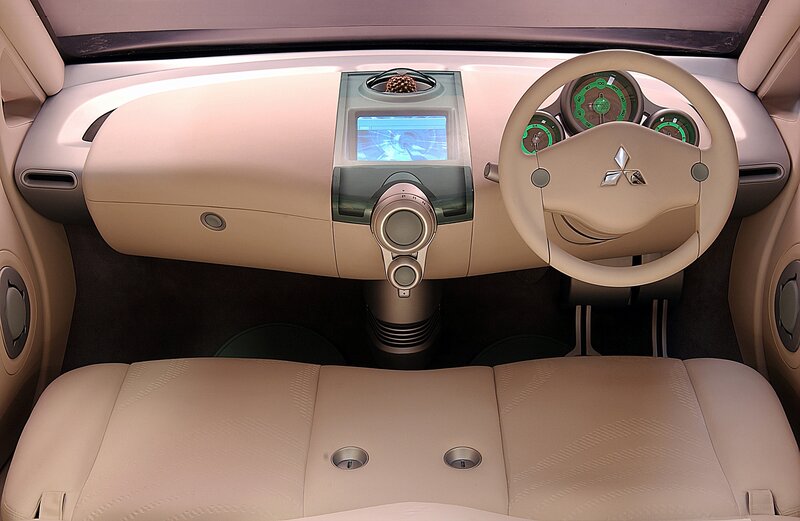 Mitsubishi concept car interior