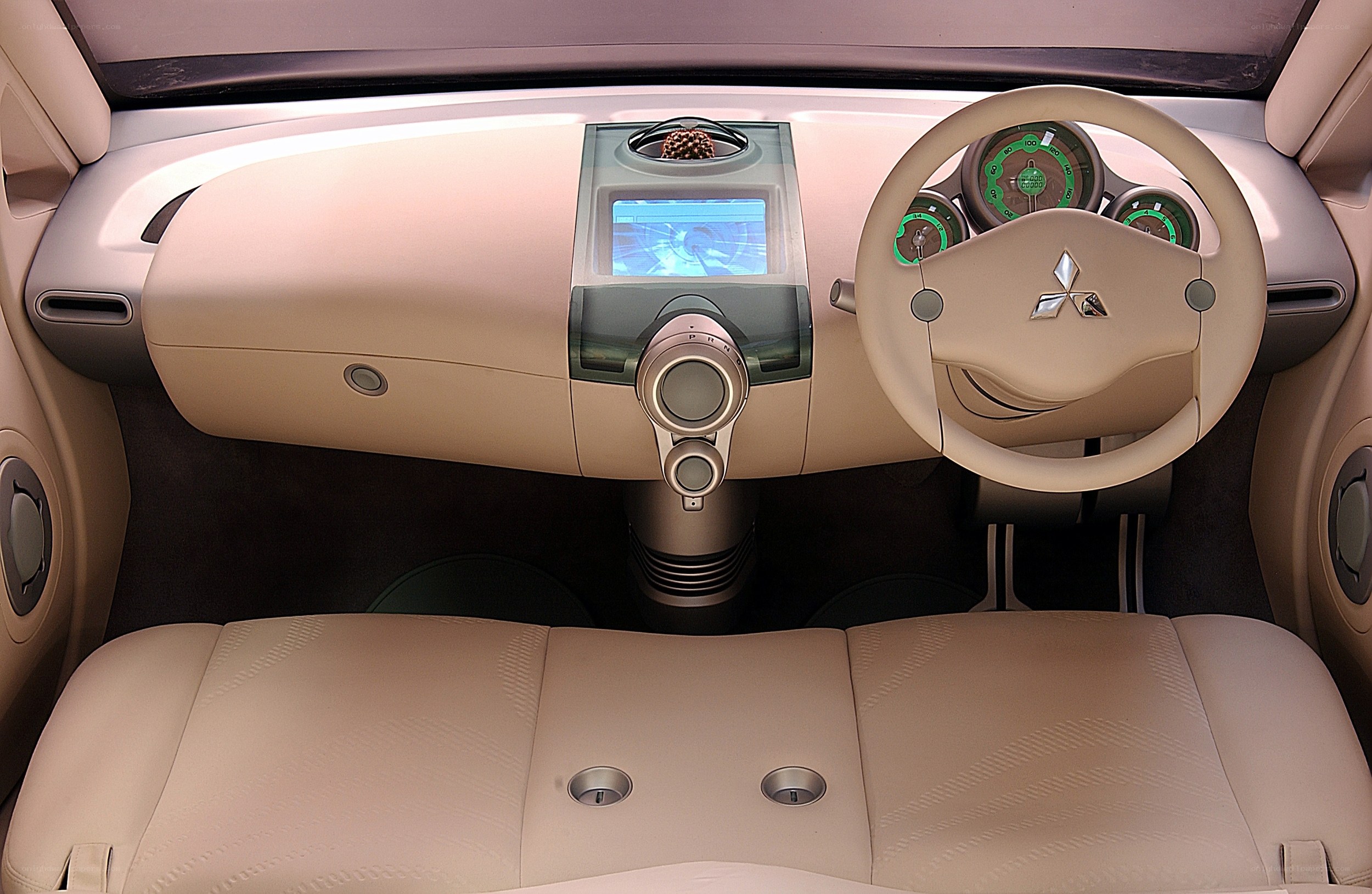 Mitsubishi concept car interior