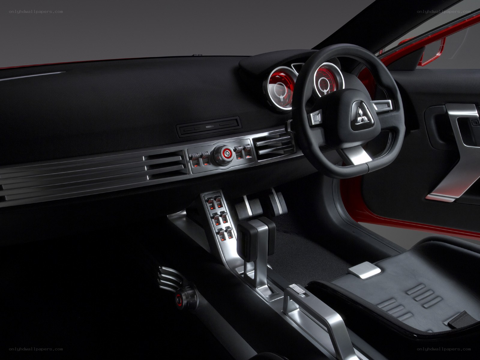 Mitsubishi concept car interior