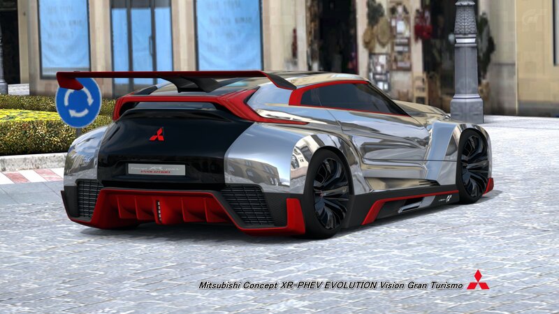 Mitsubishi Concept Car — Silver, Modern