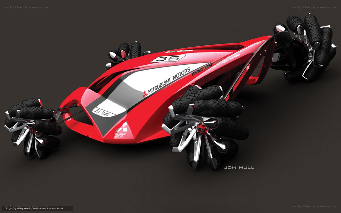 Mitsubishi concept vehicle design
