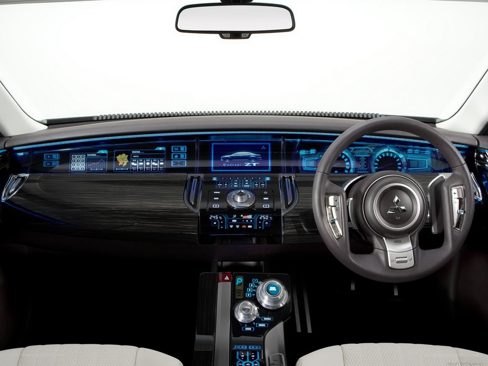 Mitsubishi Concept ZT interior