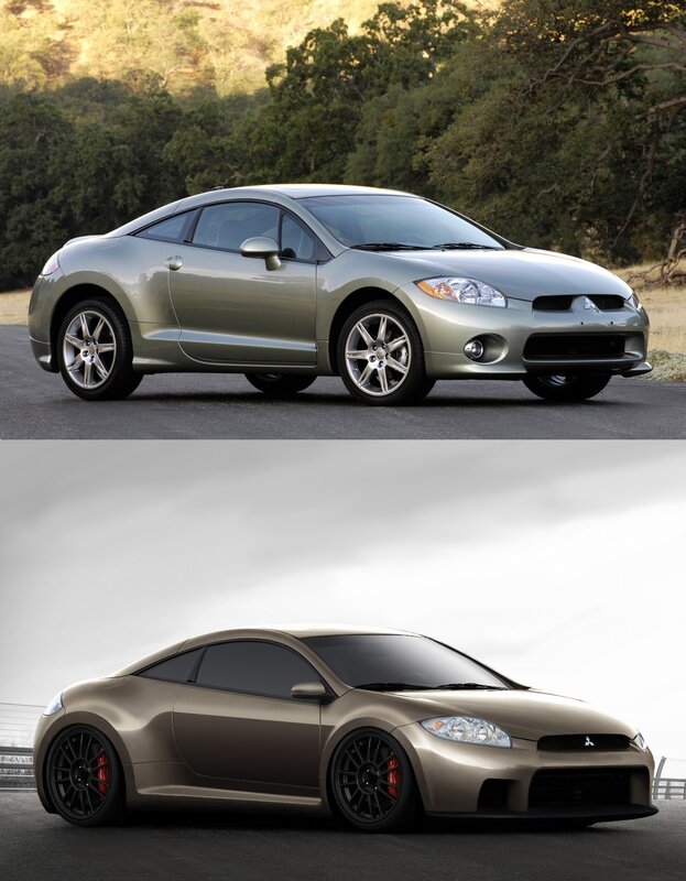 Mitsubishi Eclipse concept and production