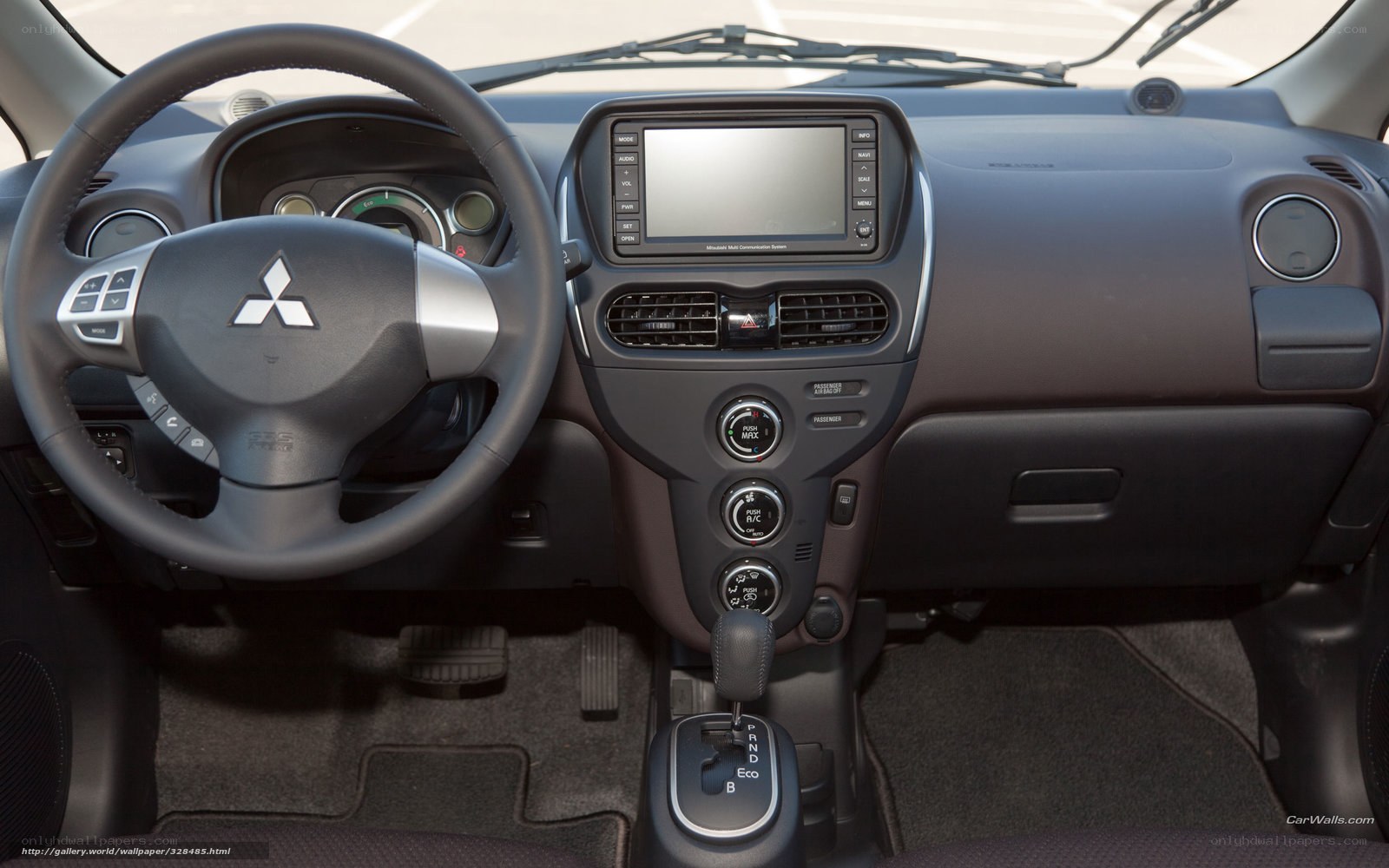 Mitsubishi i-MiEV interior dashboard