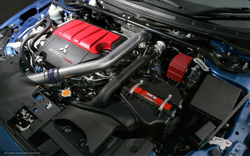 Mitsubishi Lancer Evolution engine