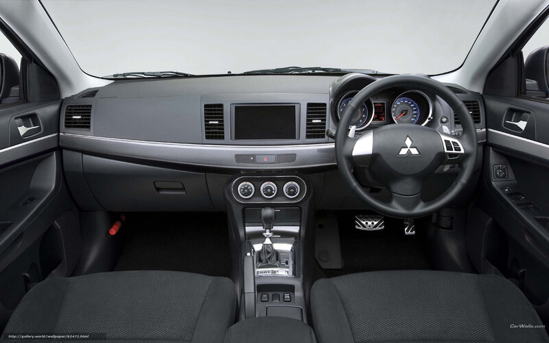 Mitsubishi Lancer interior