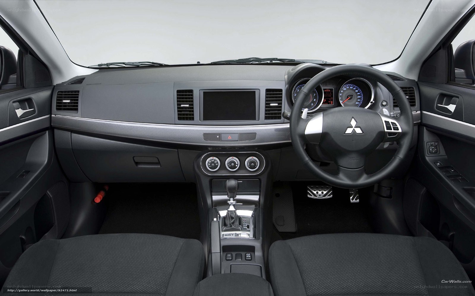 Mitsubishi Lancer interior