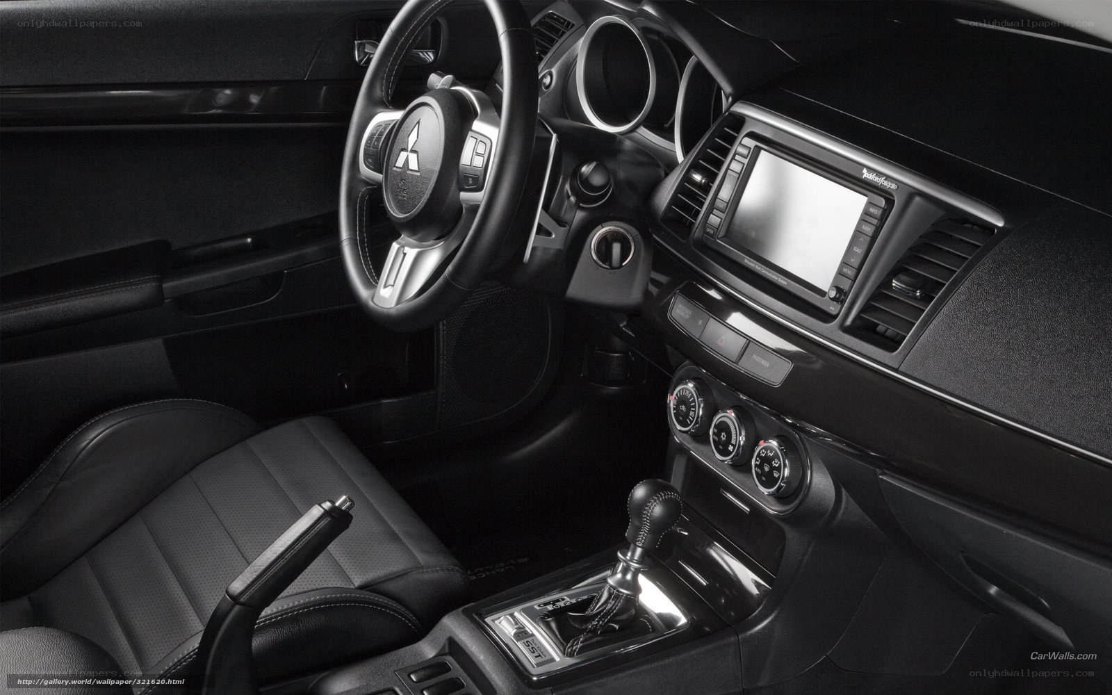 Mitsubishi Lancer interior