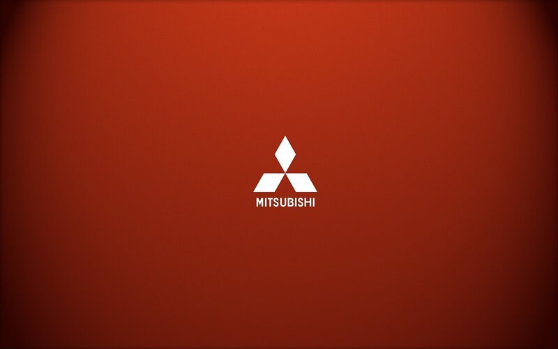 Mitsubishi Logo — Red