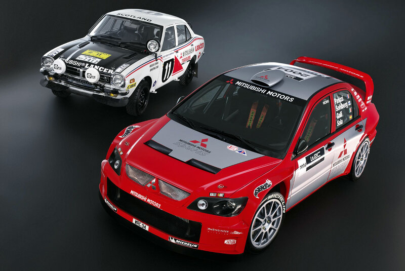 Mitsubishi rally cars